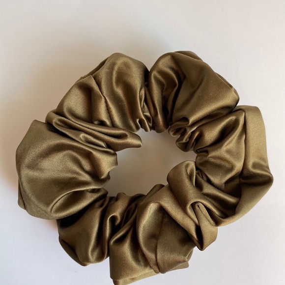 Handmade Satin Scrunchie - Picture 1 of 4